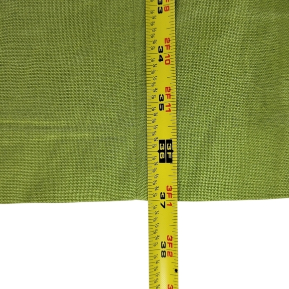 Talbots Fit N Flare Dress Size 8P Green Irish Linen Sleeveless Back Zip Lined - Picture 6 of 9